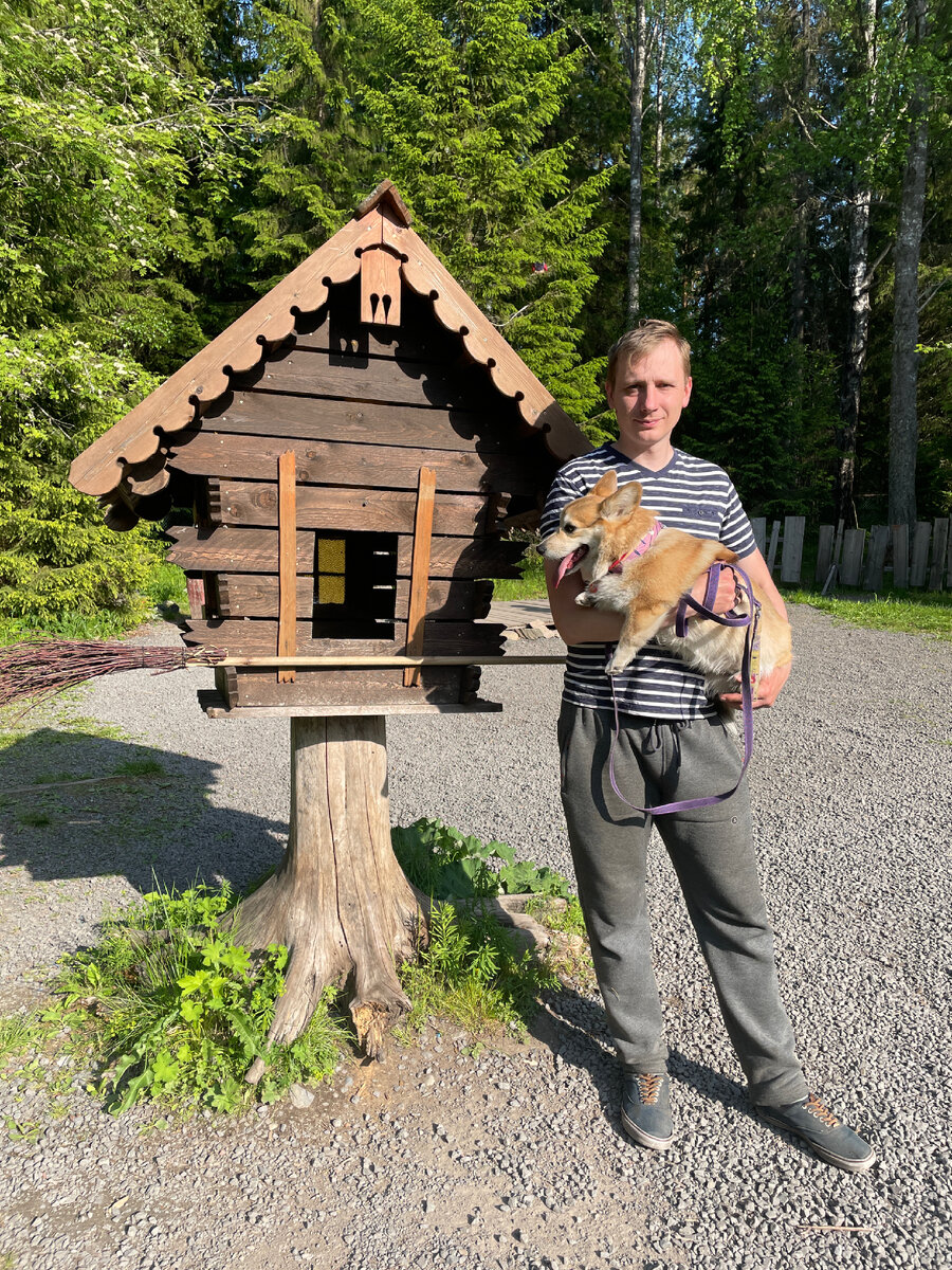 Решили полетать на метле с Кирюшей 😉