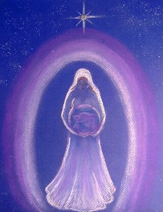 Иллюстрация: картина художницы Людмилы Уткиной "Рождающая миры"