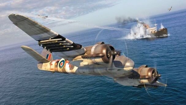 "Бофайтер" в атаке