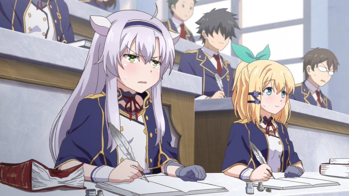 Хроники акаши худшего преподавателя магии. Академия хроники акаши аниме. Хроники акаши худшего магического преподавателя поцелуй. Акашийские хроники худшего преподавателя магии 2. Аниме акашийские хроники преподавателя магии.