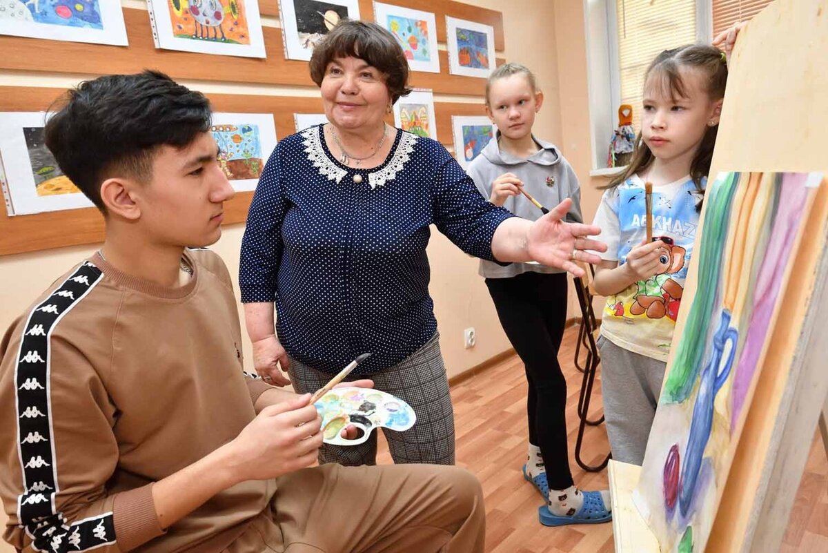 Фантазия детей безмерна. Фото: Альберт ЗАГИРОВ