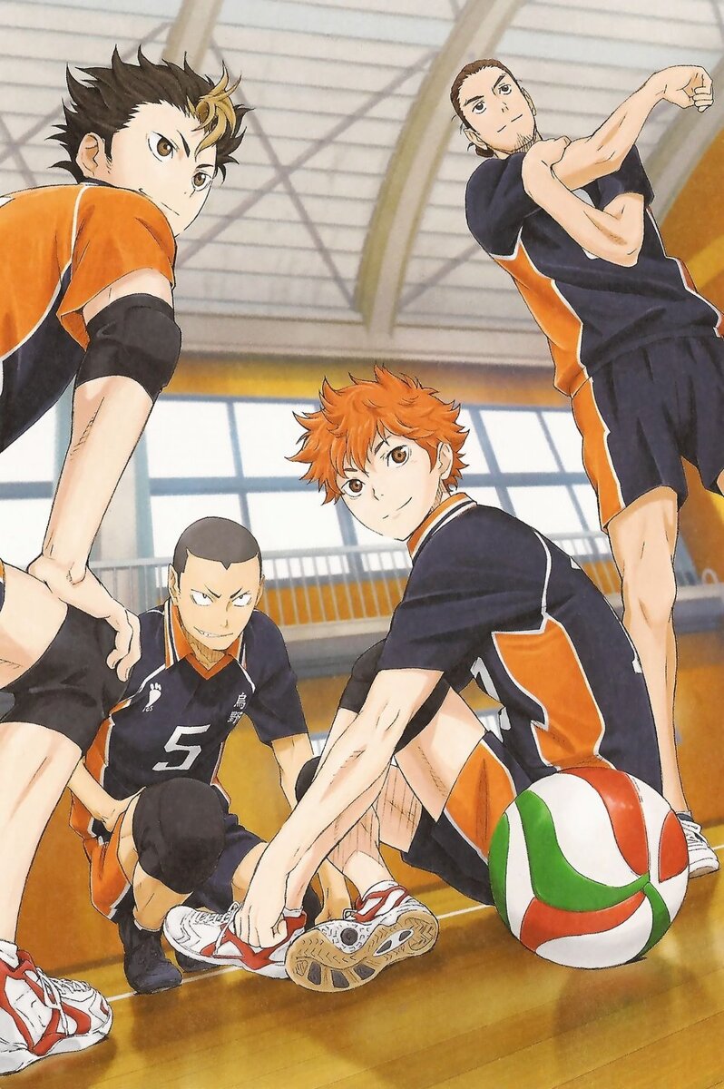Аниме: Волейбол/ Haikyuu!!! 