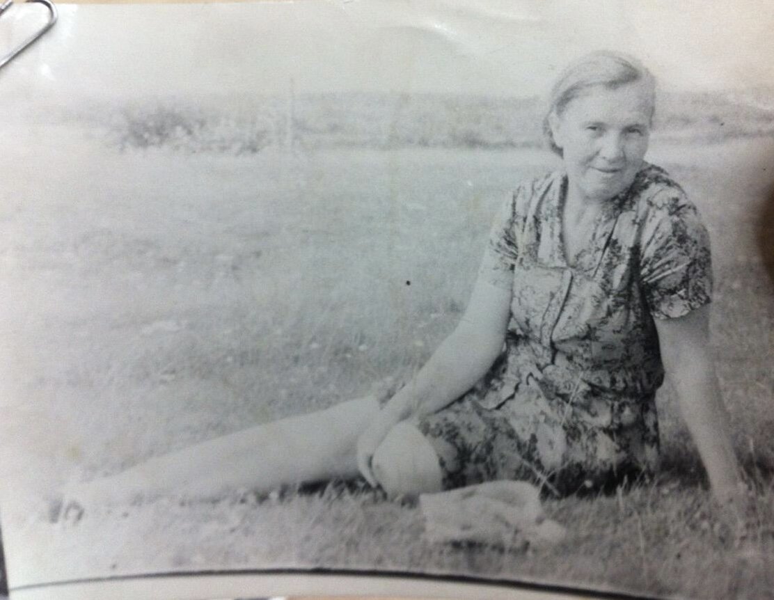 Моя бабушка Анна Анисимовна Полякова