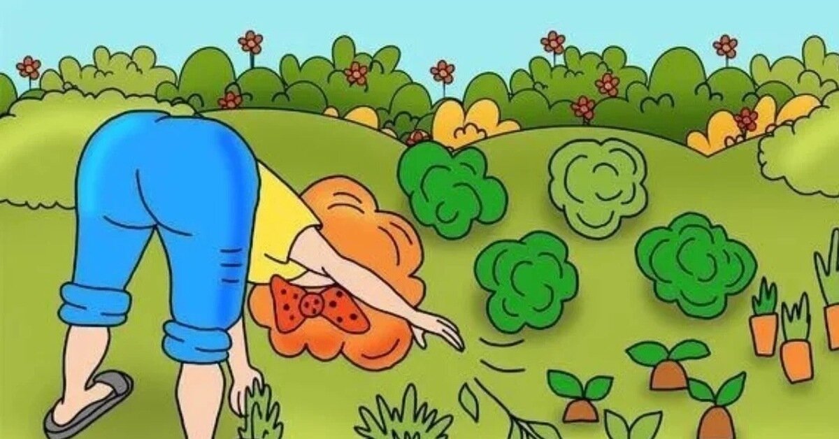 Прикольные картинки с дачниками