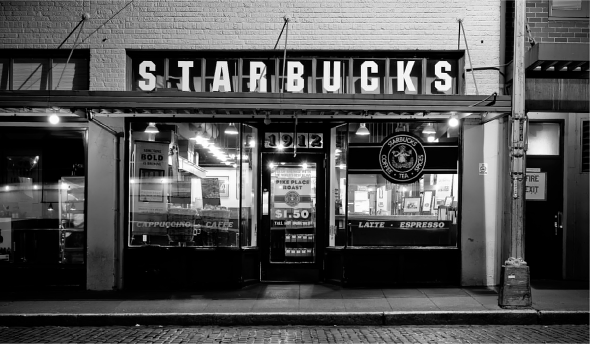 Первый Starbucks