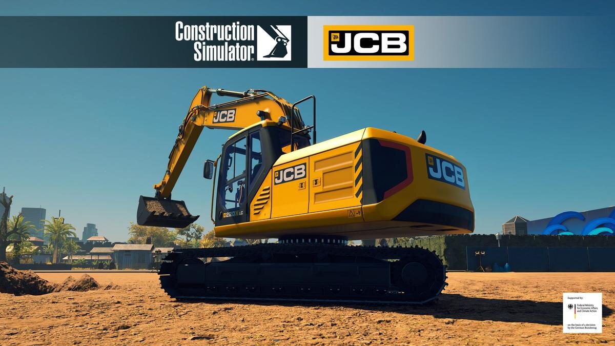 Дополнение "JCB" для игры Construction Simulator!