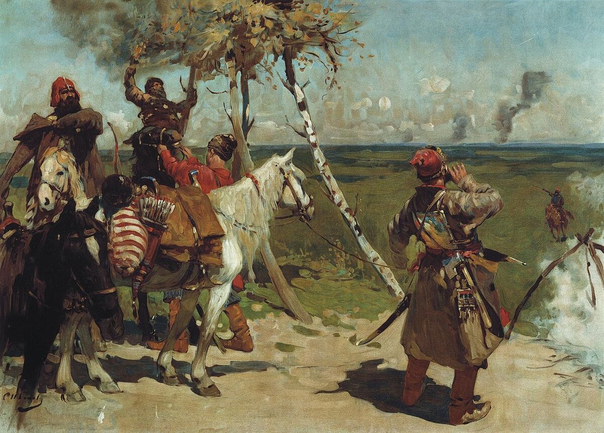 С. В. Иванов. На сторожевой границе Московского государства. 1907 