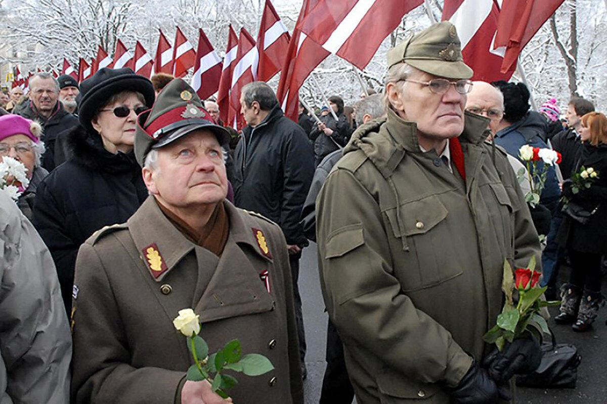 Новые латышские герои второй мировой войны.