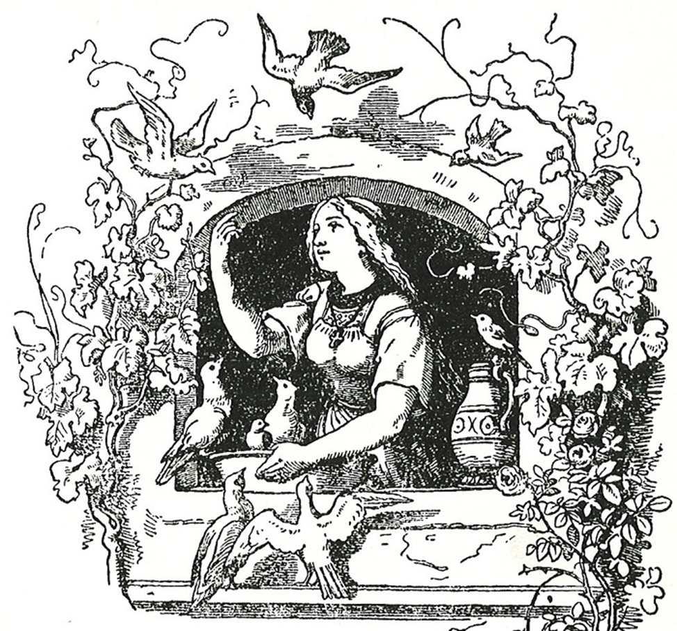 Иллюстрация Людвига Эмиля Гримма к сказкам