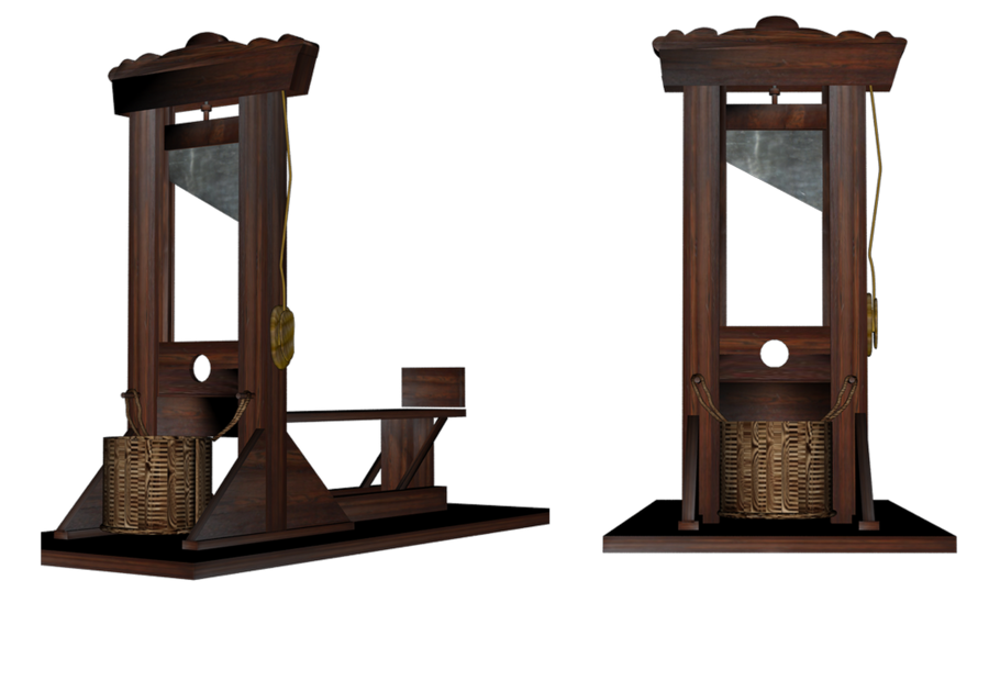 Гильотина - быстро и удобно. Картинка из свободного доступа сети интернет