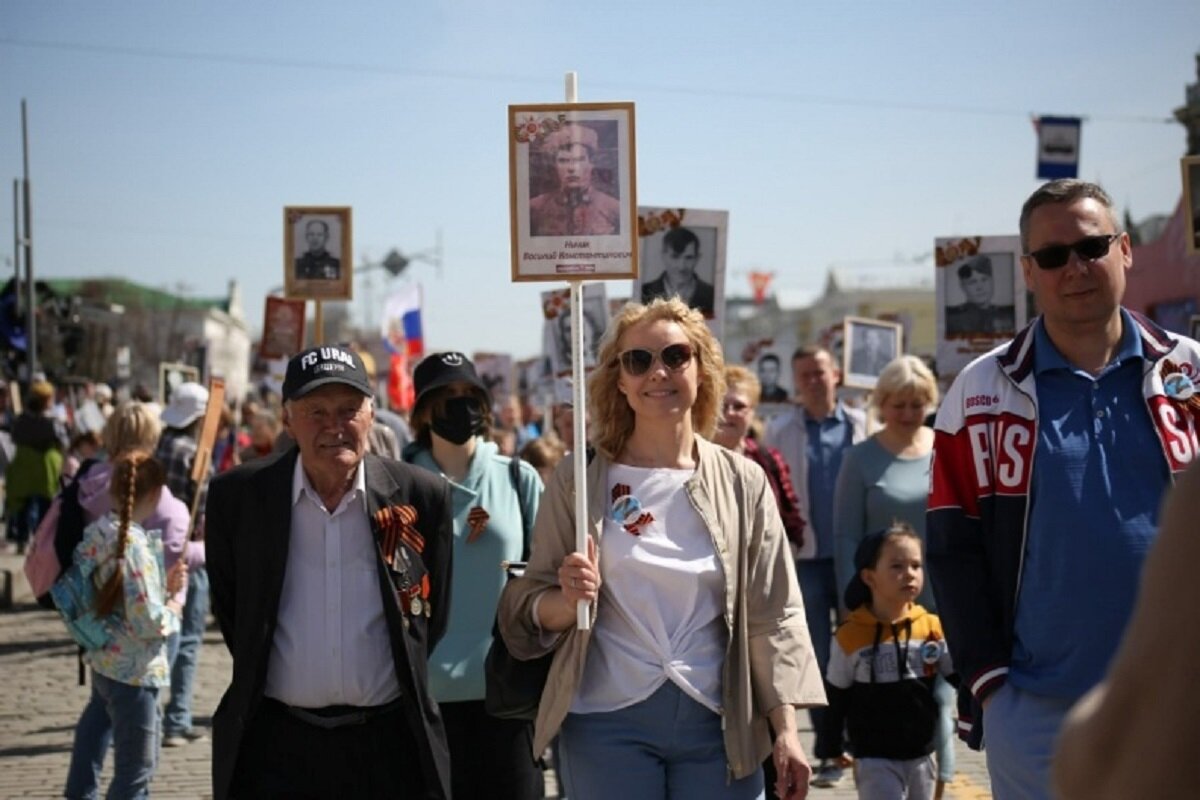 В 2023 году шествие «Бессмертный полк» было отменено.  Фото: Фото: ФедералПресс / Ольга Юшкова