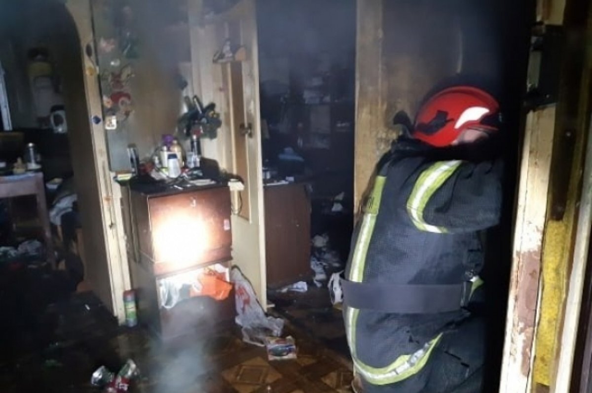    В Кандалакше при пожаре погиб человек