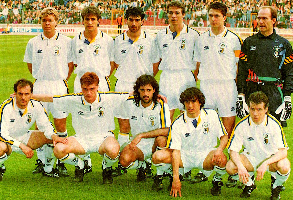 Итальянская Парма - победитель Кубка Кубков-1993 года