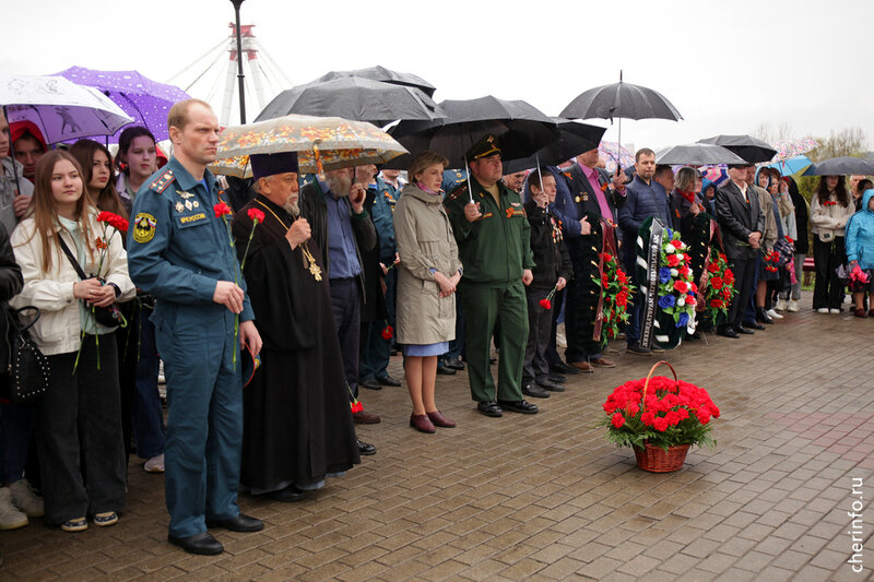    Памятное мероприятие прошло в сквере чернобыльцев на Парковой.