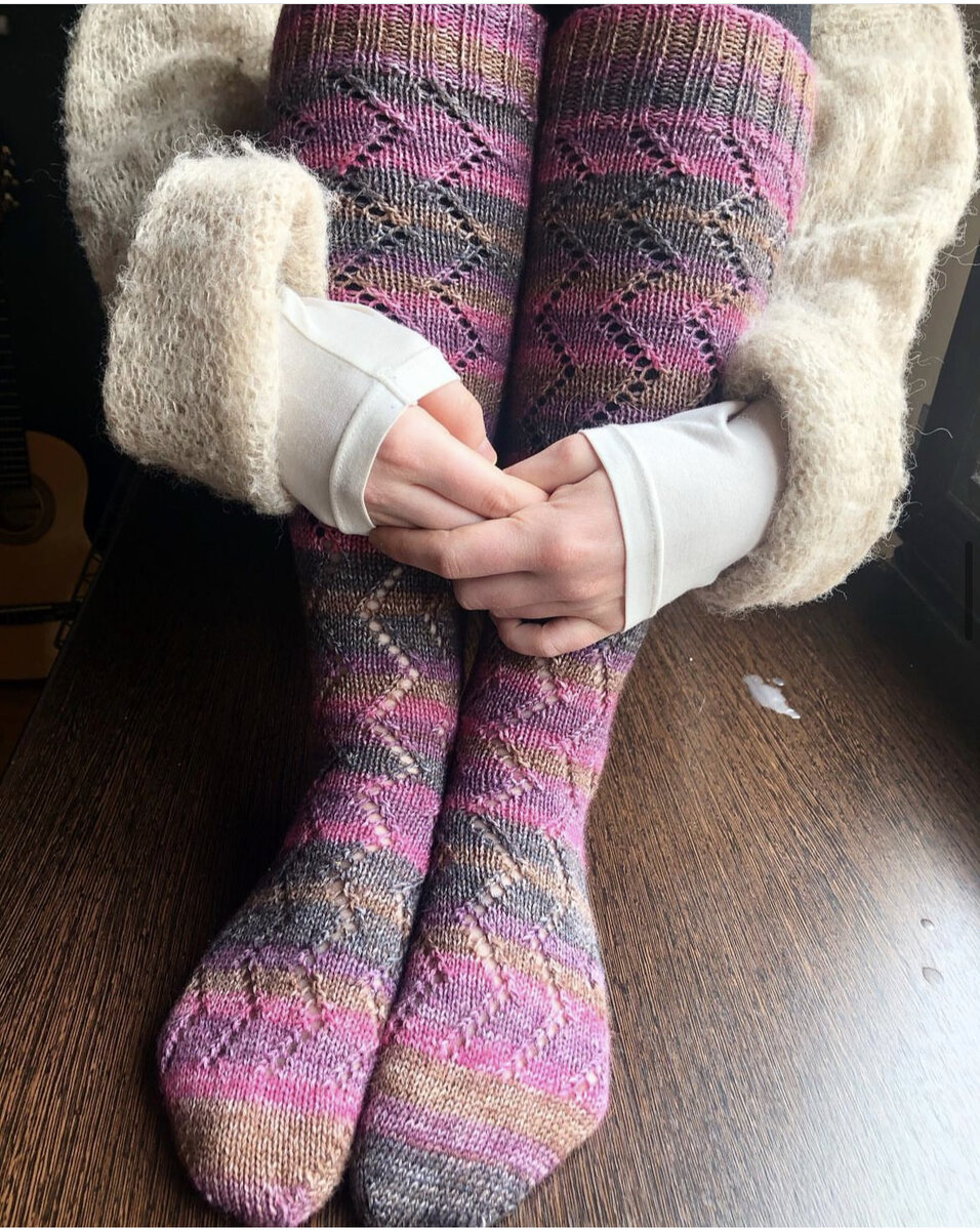 Как связать гольфы спицами | Knitting socks, Drops design, Socks