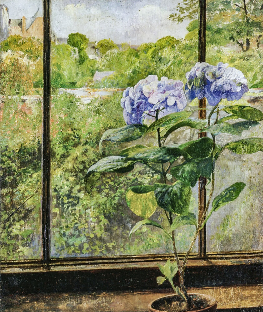 Художник Леон Фредерик "Цветы"