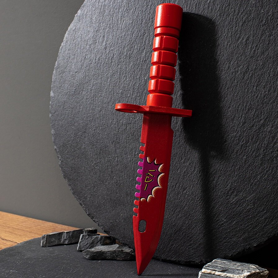 Игрушечный деревянный Байонет М9 Аниме Япония/CSGO