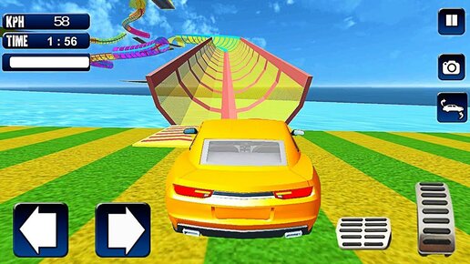 СЛОЖНЫЕ ИСПЫТАНИЯ НА КРУТЫХ ТАЧКАХ ИГРА НА ТЕЛЕФОНЫ АНДРОИД И IOS FREE CAR EXTREME STUNTS