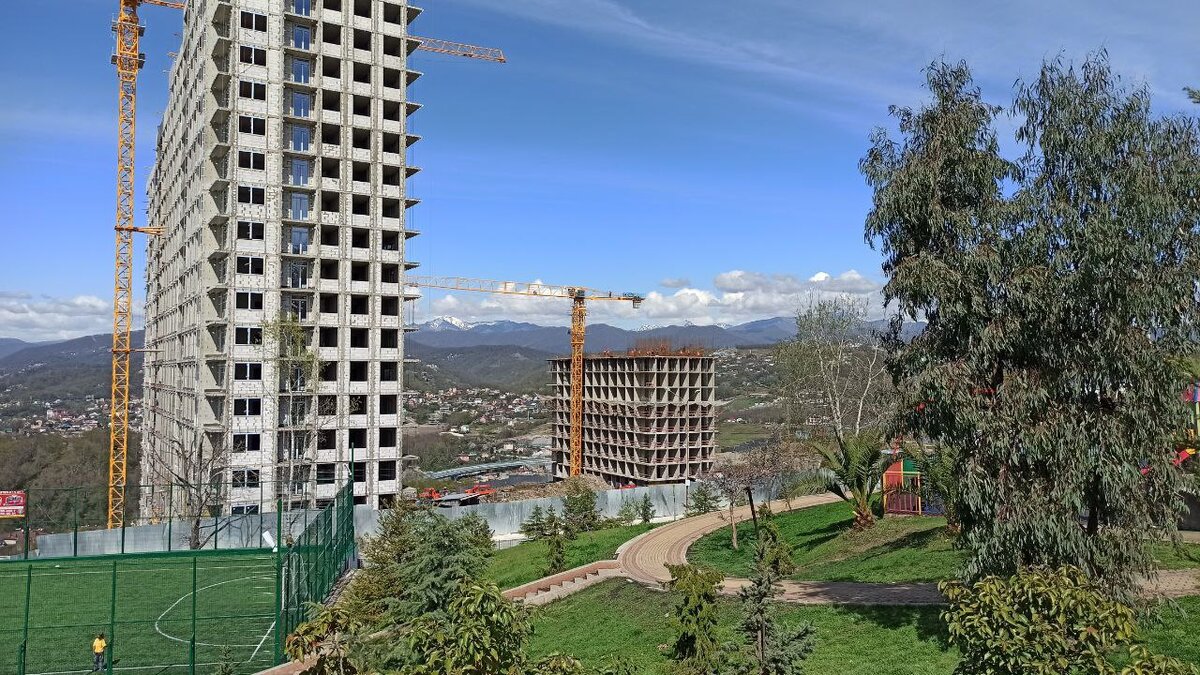 Сочи застраивают высотками 2023