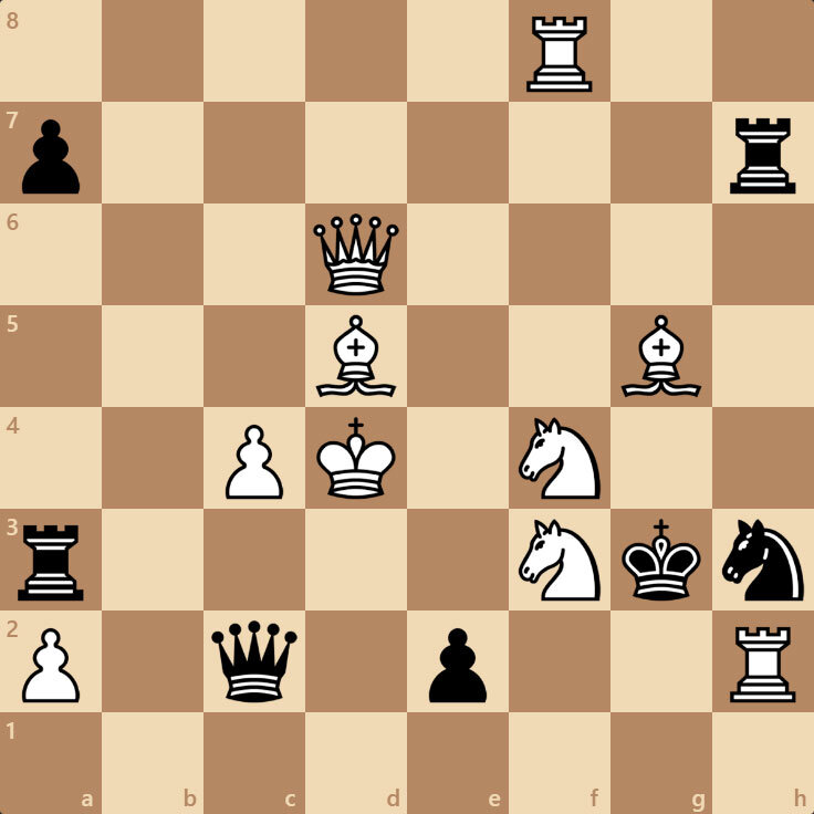 Белые начинают и ставят мат в 1 ход