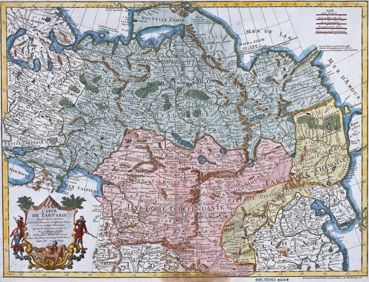 Тартария древняя карта