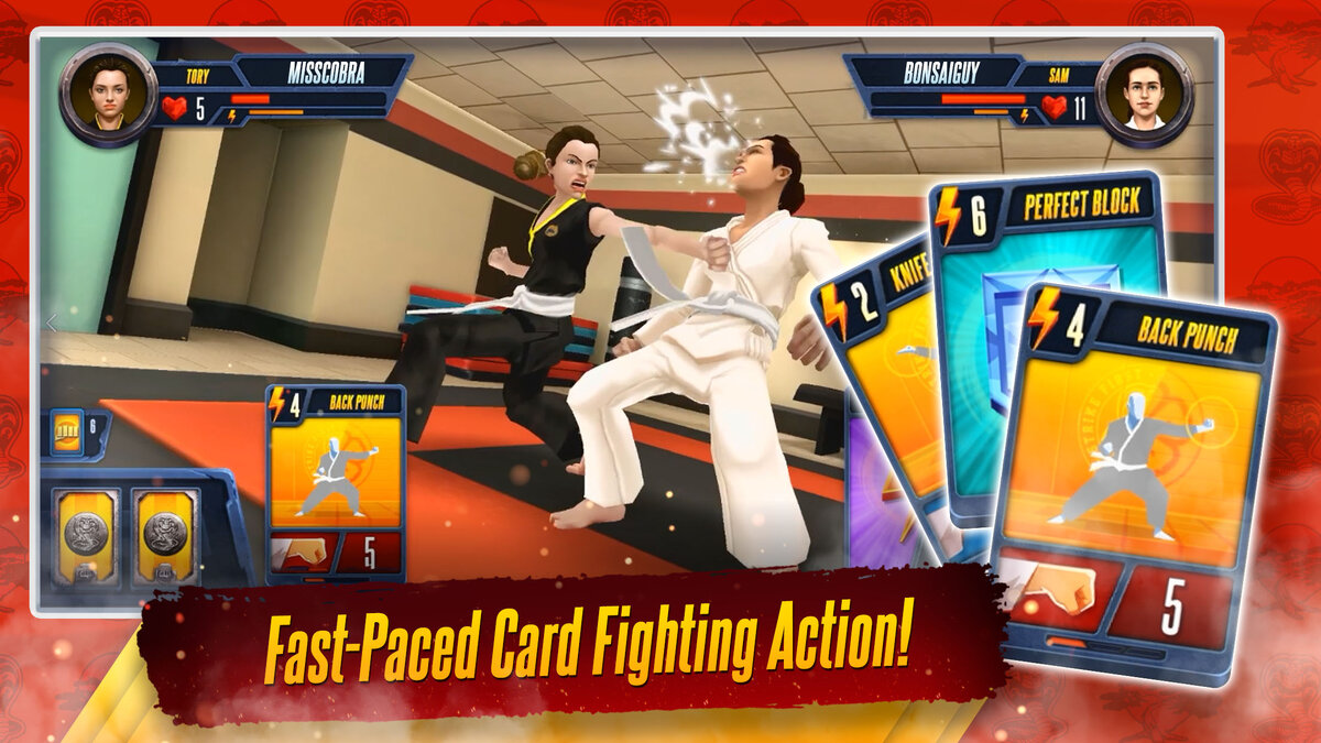 Cobra Kai: Card Fighter — нетривиальный карточный файтинг для Android и iOS  | Only Top Apps | Дзен