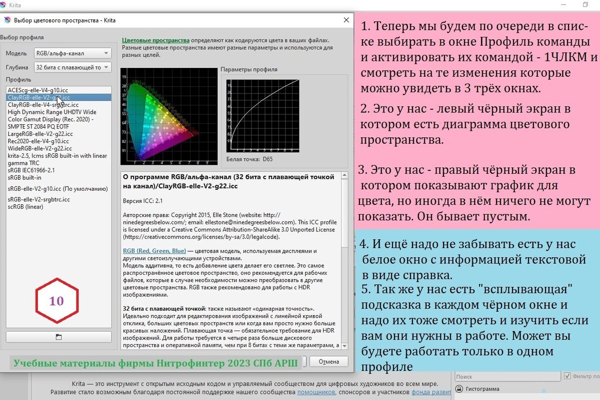 Работа в КРИТА Цветные пространства. Урок - 1. | rishat akmetov | Дзен