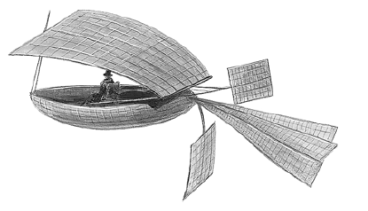 Картинка из свободных источников. Летательный аппарат Дж. Кейли