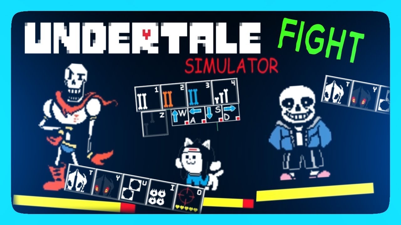 СИМУЛЯТОР БОЁВ UNDERTALE! ✅ Undertale Fight Simulator Прохождение