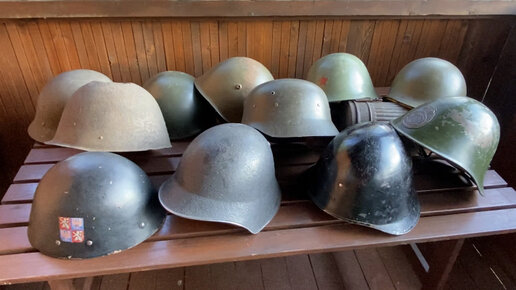 Военные каски 1930-1940-х годов. Разные и много. | Владимир Артамонов ...