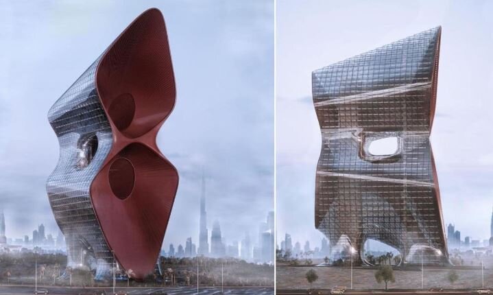 Канал - ФУТУРИЗМ - Футуристические небоскребы Калбода: решение проблемы песчаных бурь в Дубае и загрязнения воздуха.