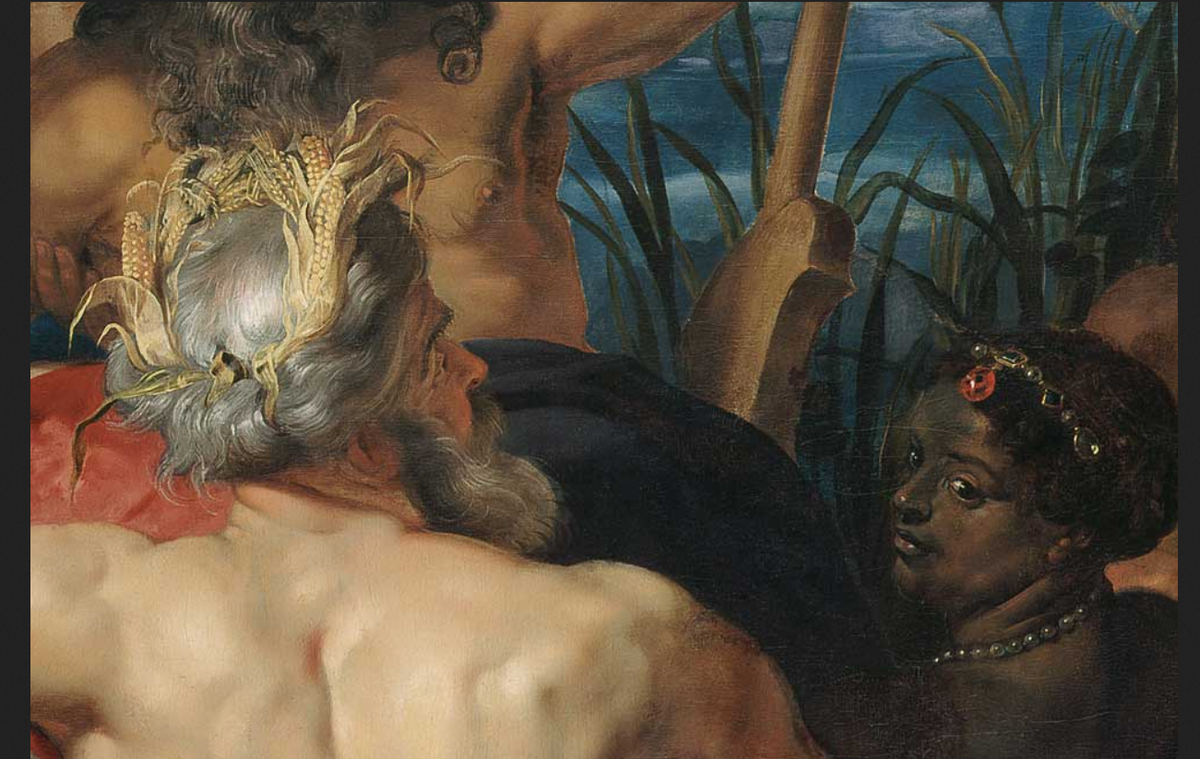 Фрагмент картины.