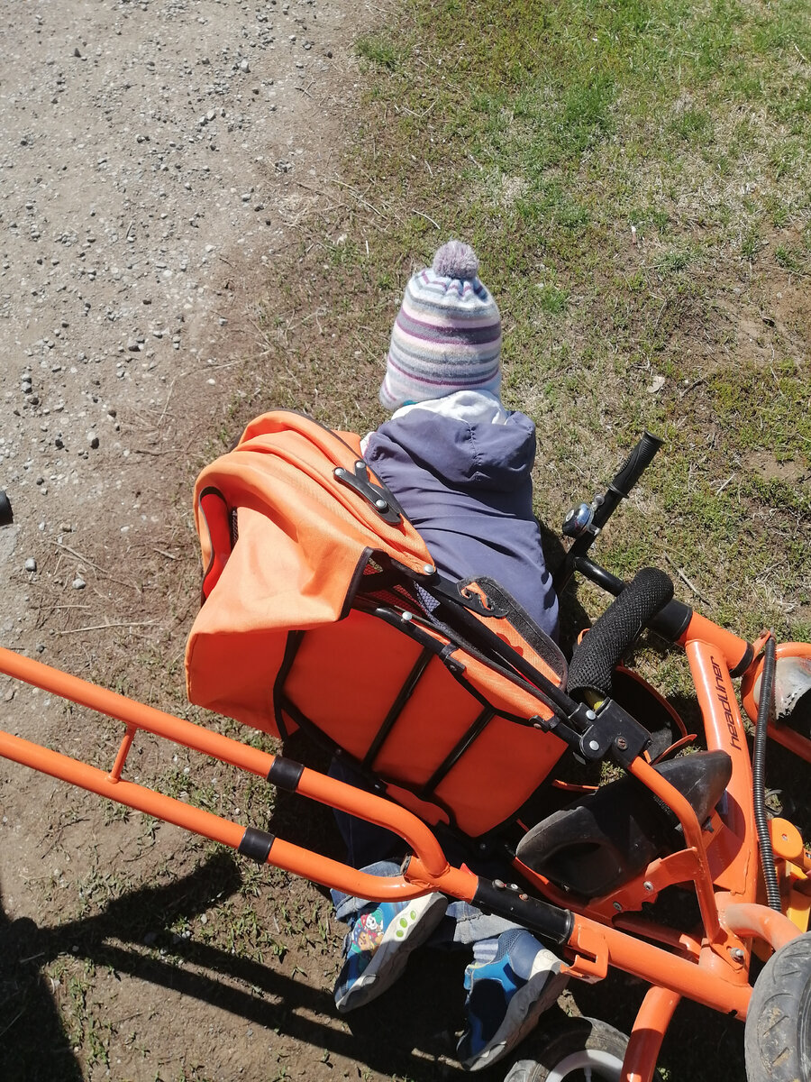 Первый блин комом. Покатались. 