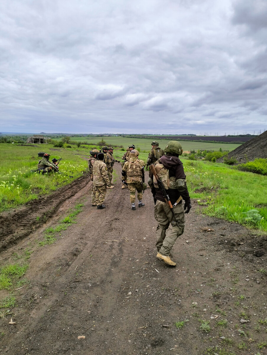 На полигоне