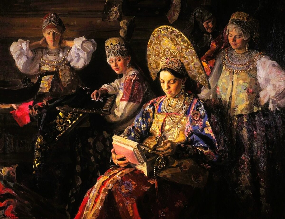 «Наряд невесты», худ. Иван Куликов
