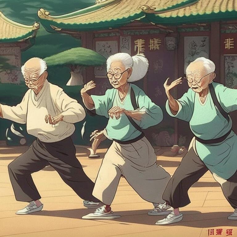 старые китайцы