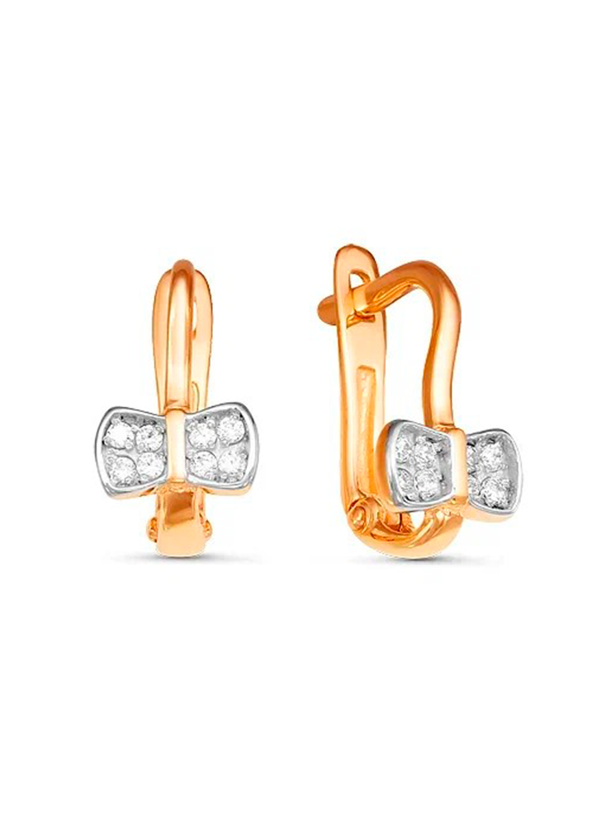 Восхитительные золотые серьги для девочек