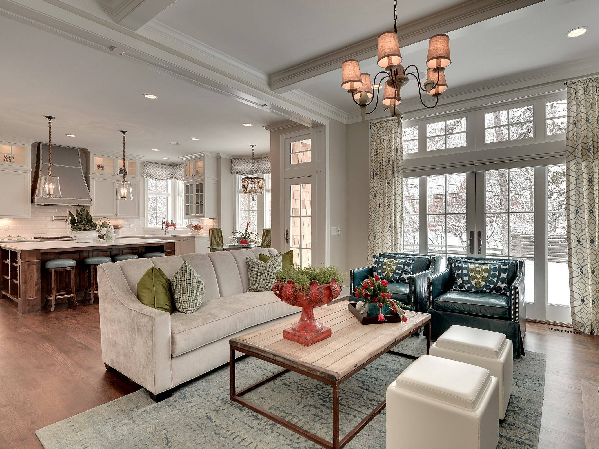 Пример интерьера в американском стиле