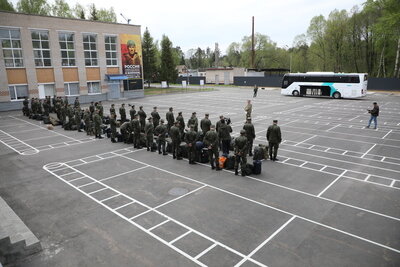    Пункт отбора кандидатов на военную службу по контракту в Балашихе © Пресс-служба администрации г.о. Балашиха