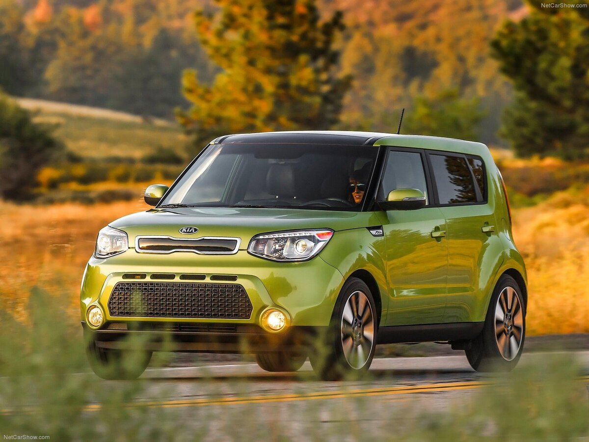 Kia Soul Р¶РµР»С‚С‹Р№