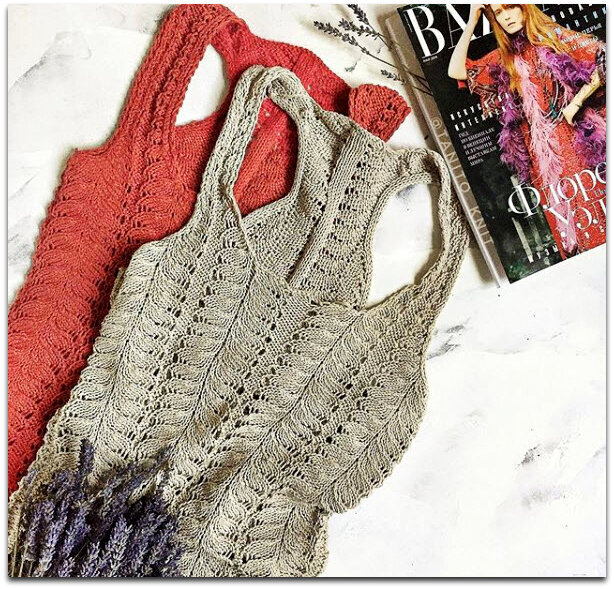 14 красивых летних топов спицами | Вязание с Paradosik_Handmade | Дзен