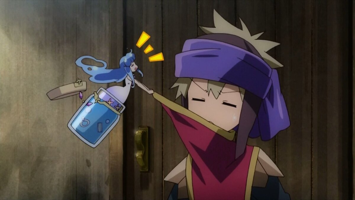 Даже его эта водянистая малявка уже достала)))