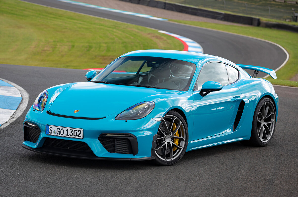 Porsche Cayman 4k