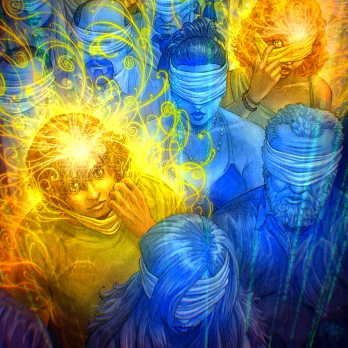 пробудить. свет изнутри. пробудить. радость души. психологические картины.