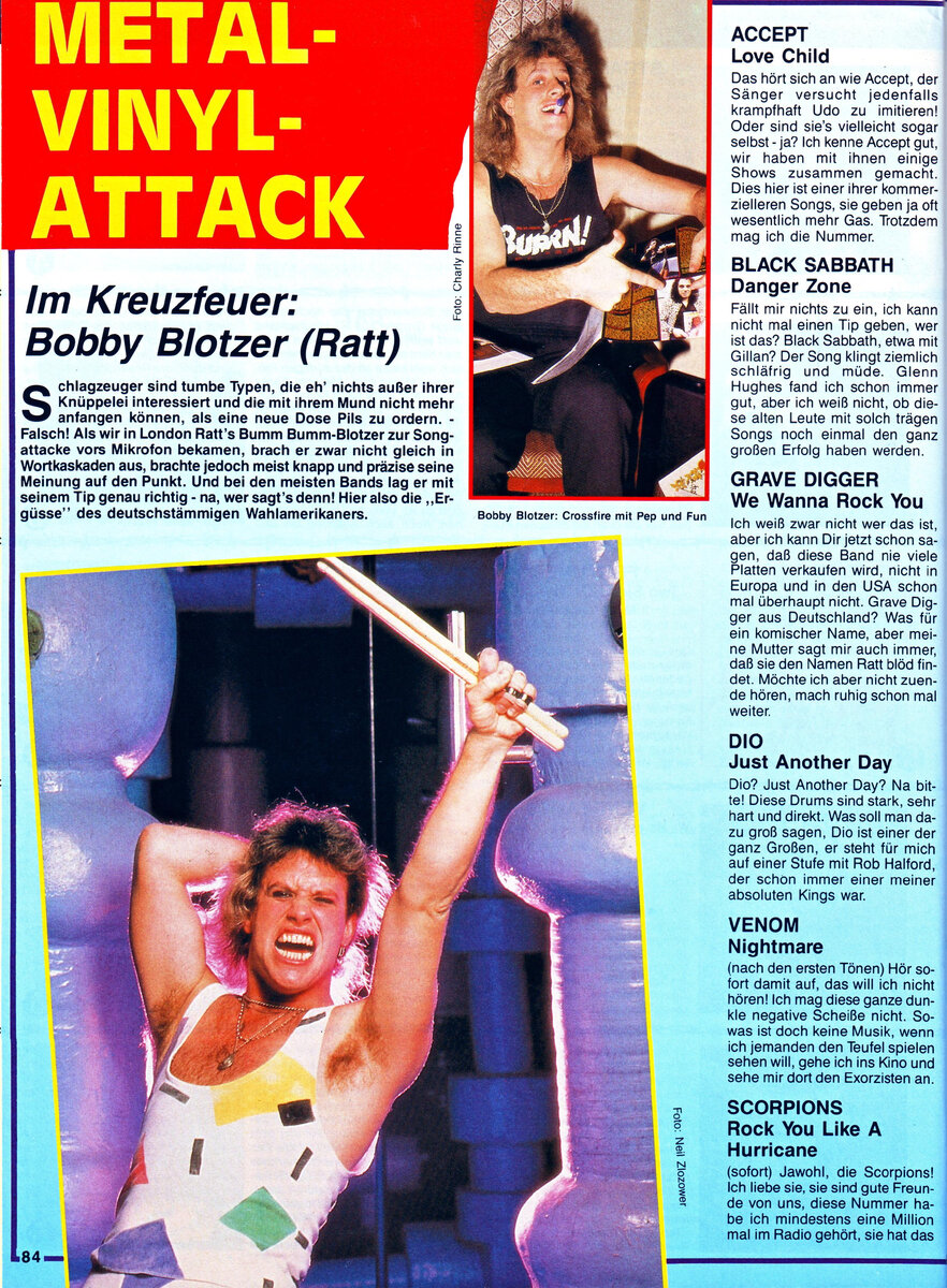 Страница журнала Metal Hammer