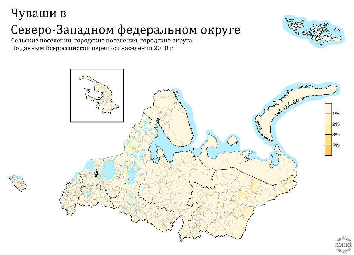 Этническая карта россии