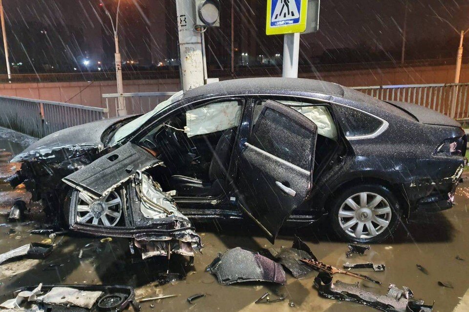    Водитель и пассажир седана пострадали. ГУ МВД по Иркутской области