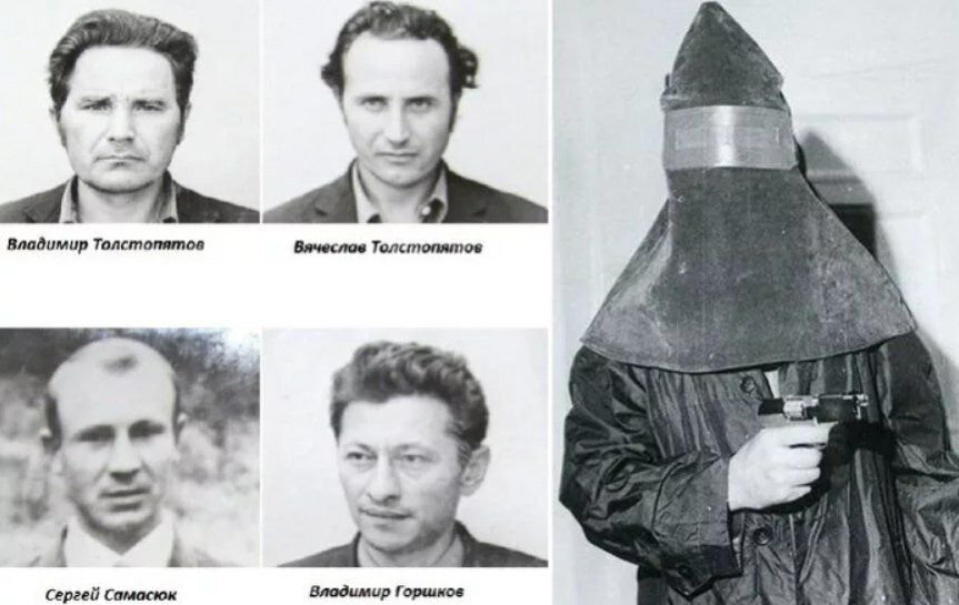 Банда "Фантомасов" и их "боевая экипировка". Фото взято из открытых источников.