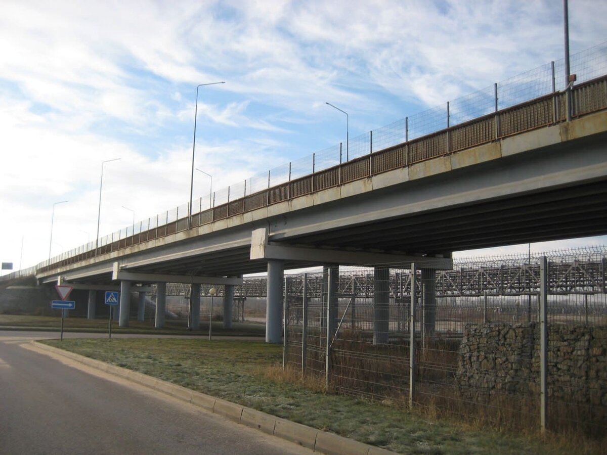 Обследуемый мост в Липецкой области