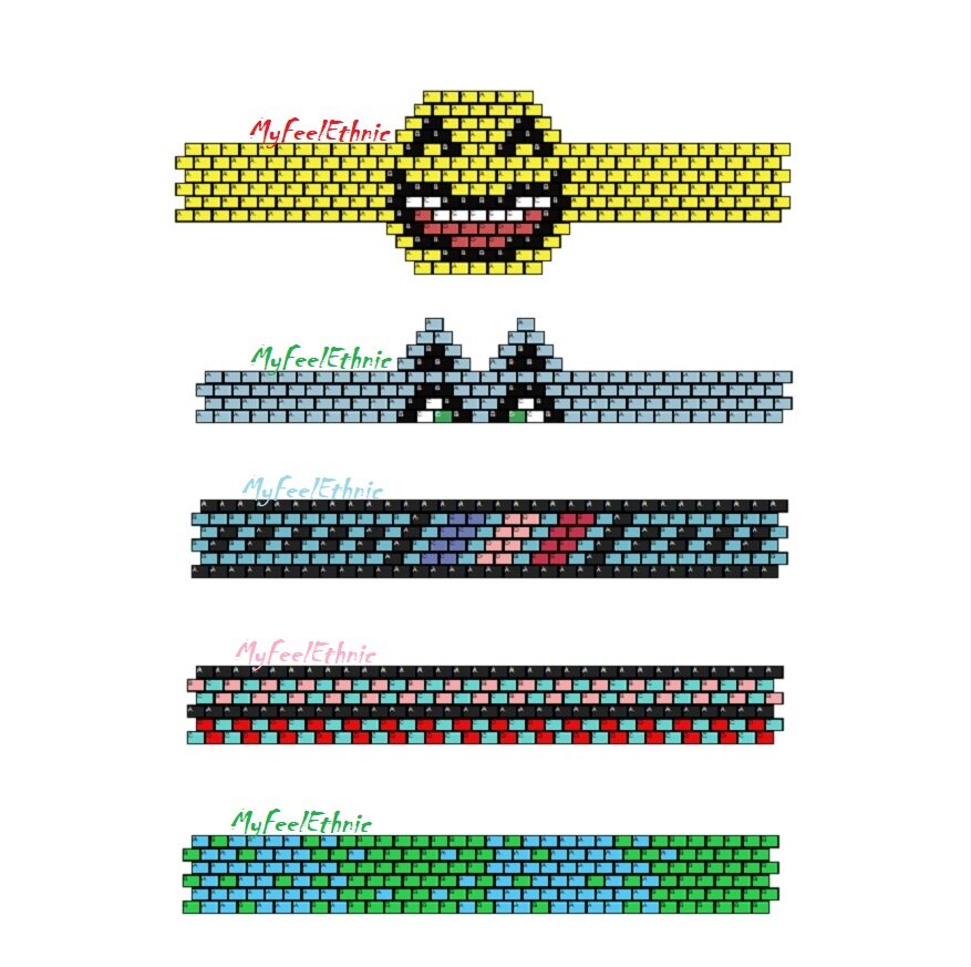 Схемы колец из бисера